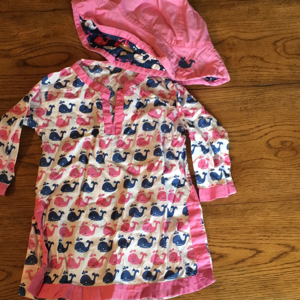 Pottery Barn Kids Swim Cover and Hat
